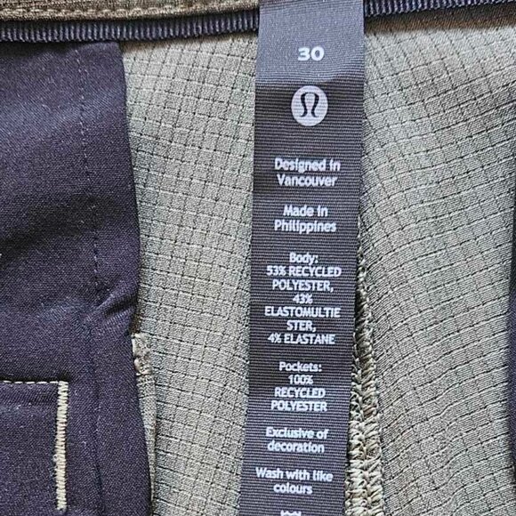 Lululemon Commission Pant Green Size 30 - Picture 3 of 3